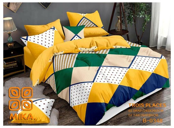 Parure de Lit Moderne Trois Places