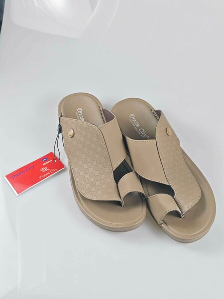 Tongs confort beige Dream City