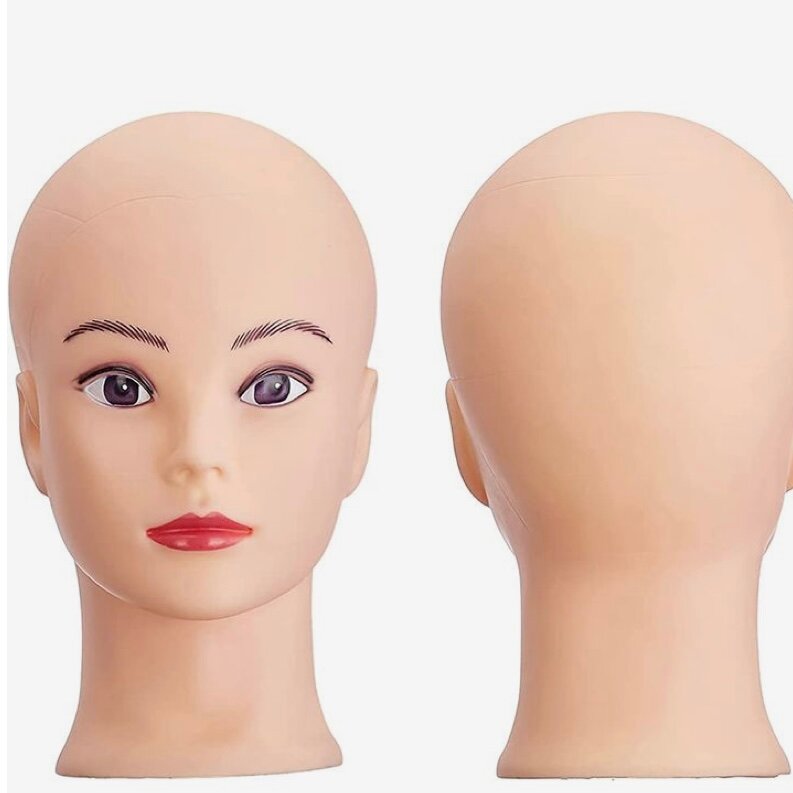 Tête de mannequin cosmétique