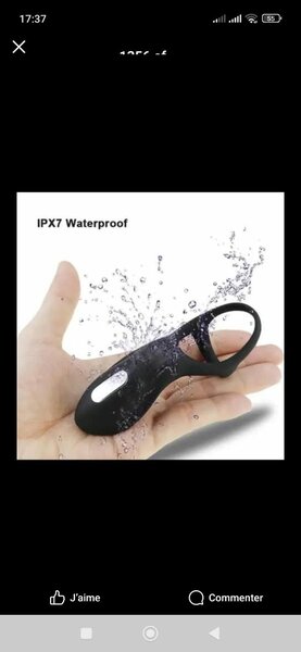 Anneau Vibrant Waterproof IPX7