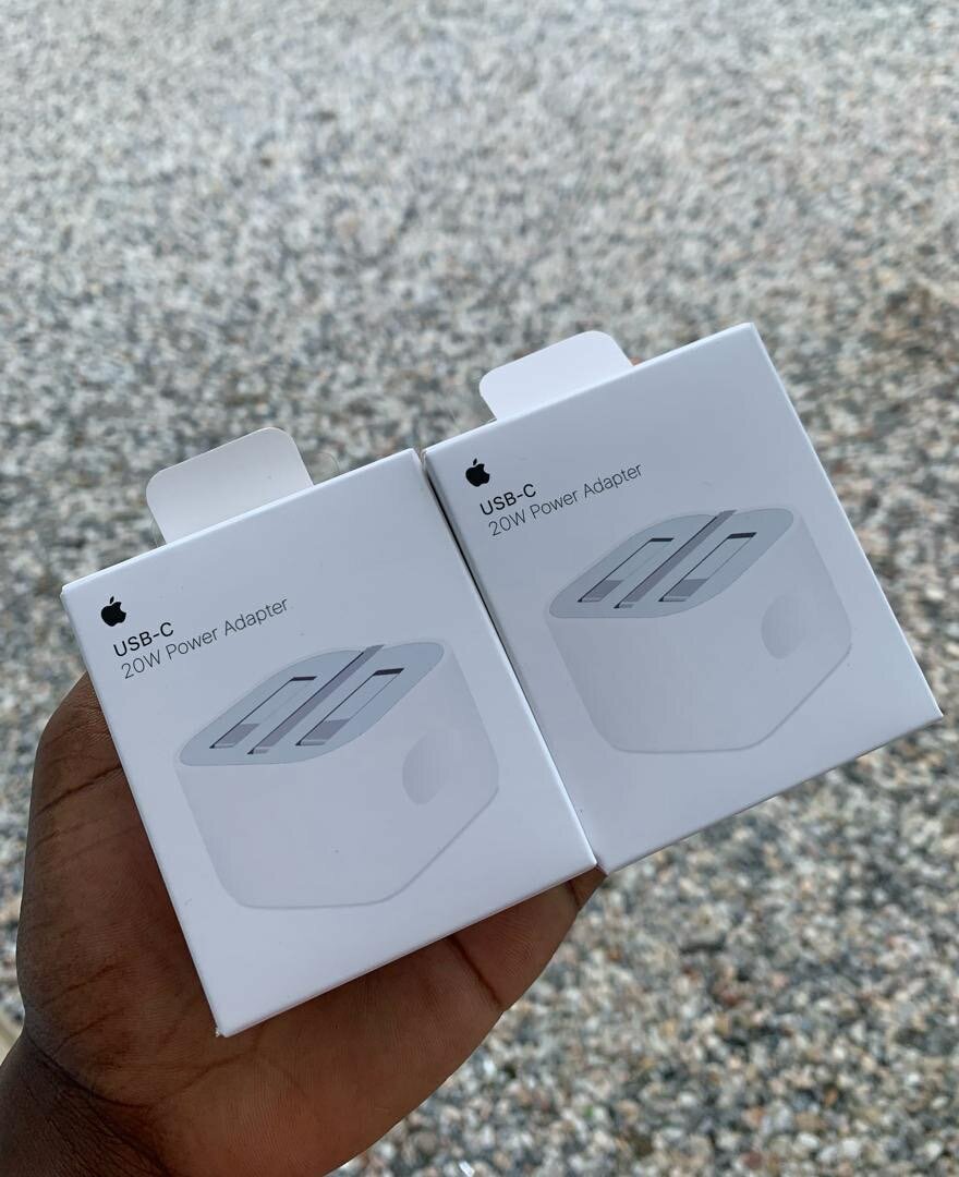 iPhone cables and power adapters