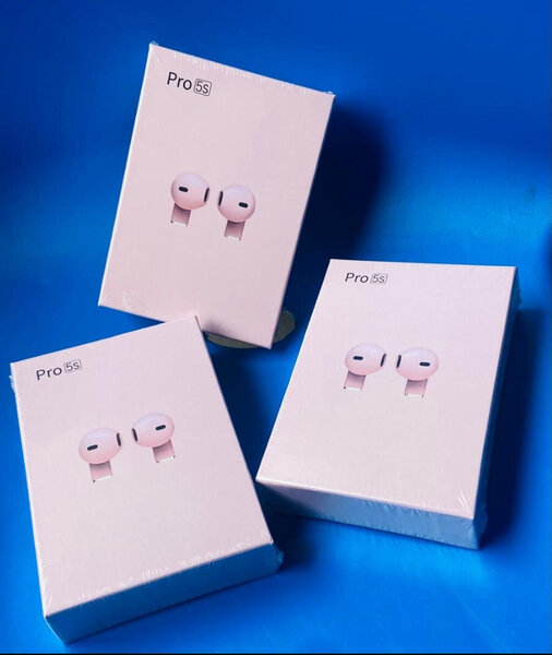 Écouteurs Pro 5S sans fil rose