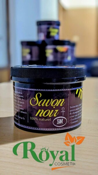 SAVON NOIR ROYAL 100% naturel