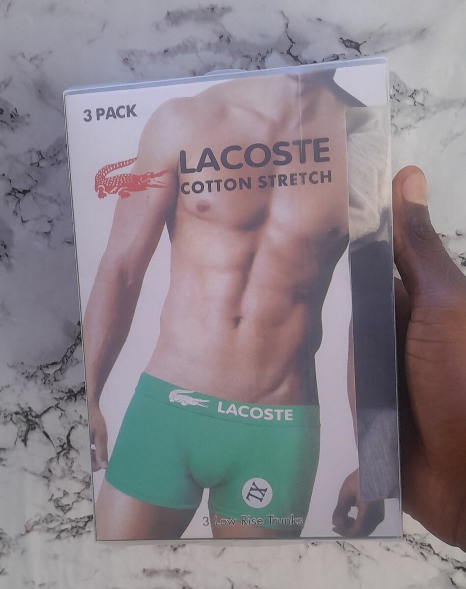 Lot de 3 boxers Lacoste
