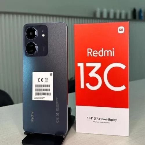 Smartphone Redmi 13C Noir
