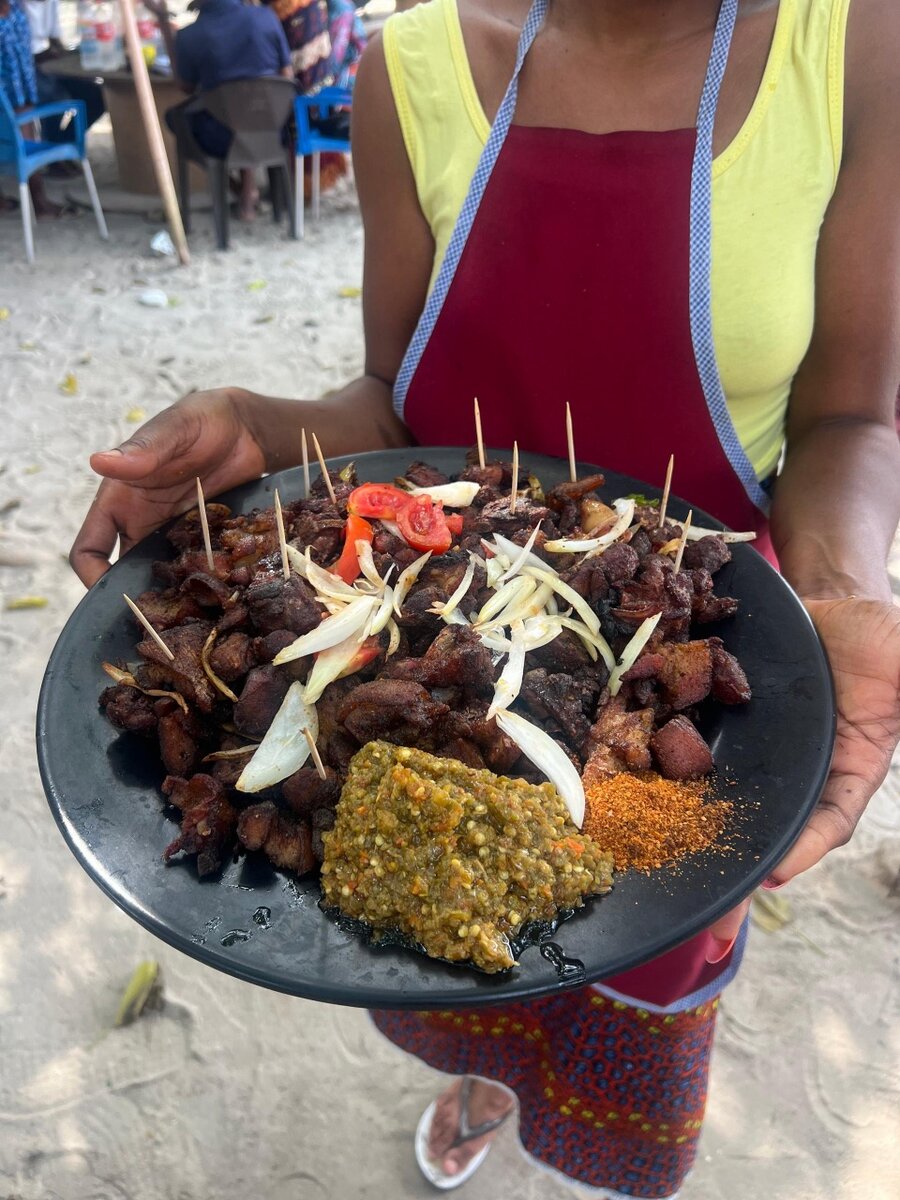 viande de porc frite avec pâte