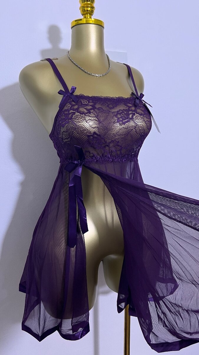 Lingerie violet