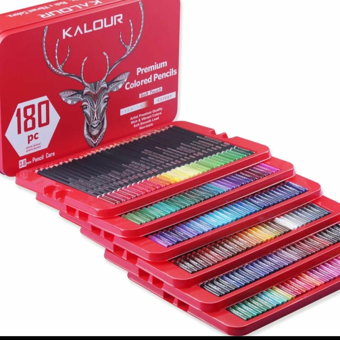 Crayons Kalour Premium 180 pcs