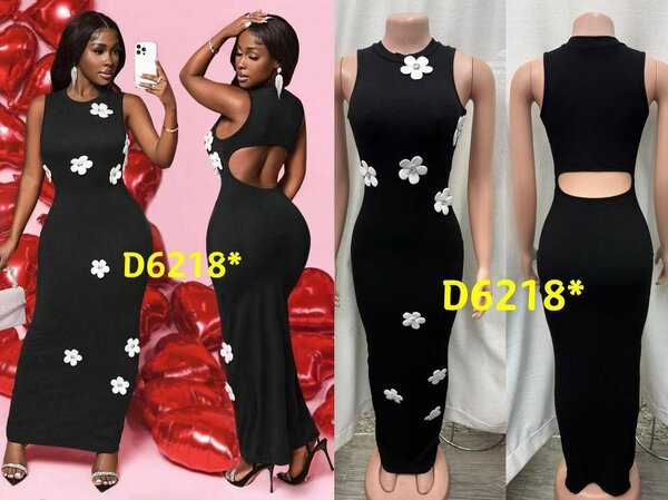 Robe longue élégante femme