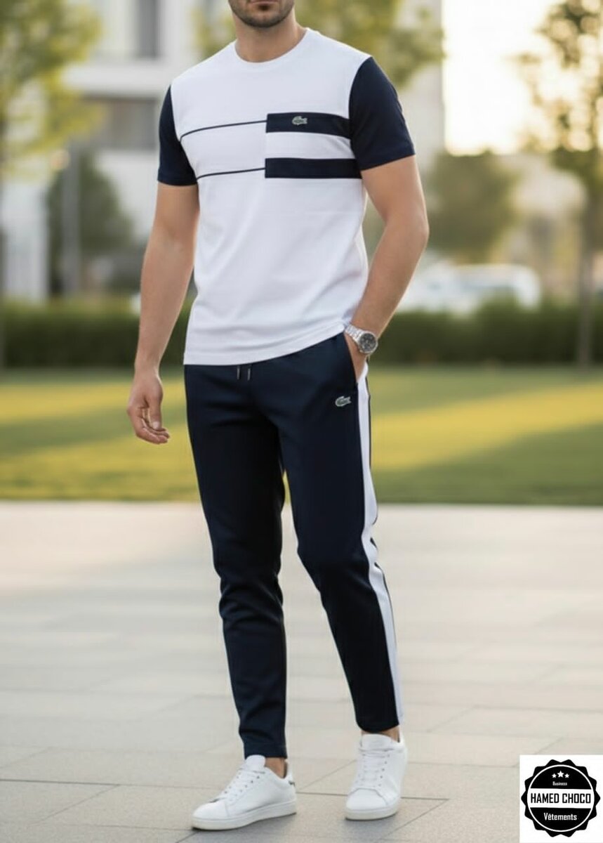 Ensemble Sportif Homme Élégant