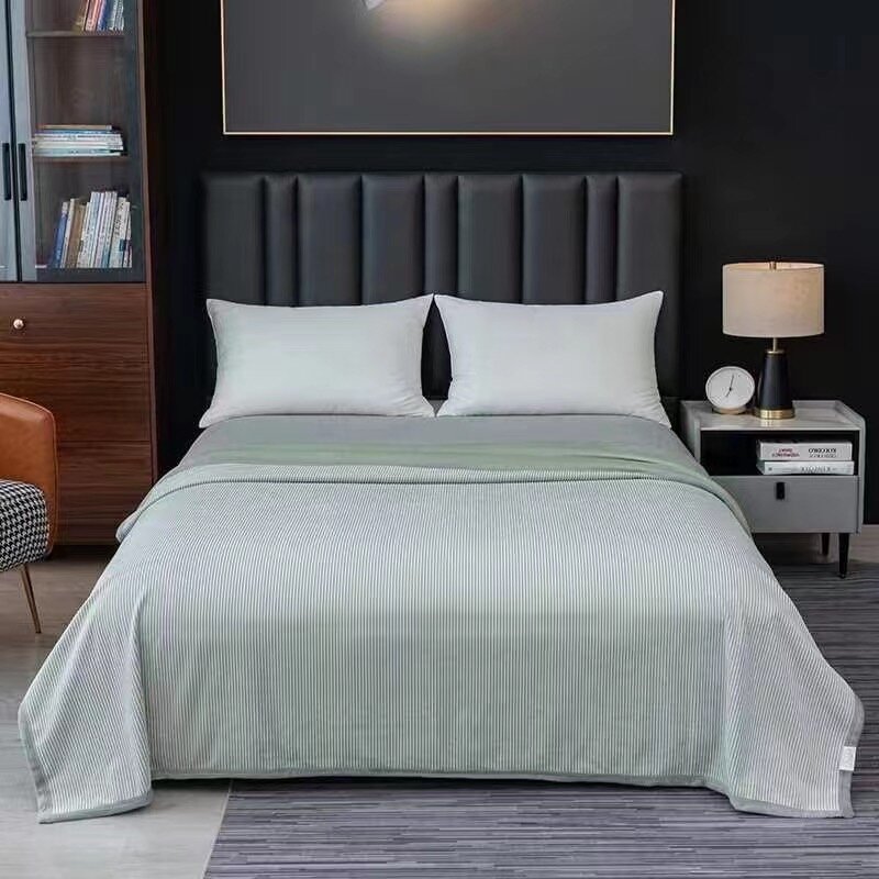 Couverture douce en coton bio