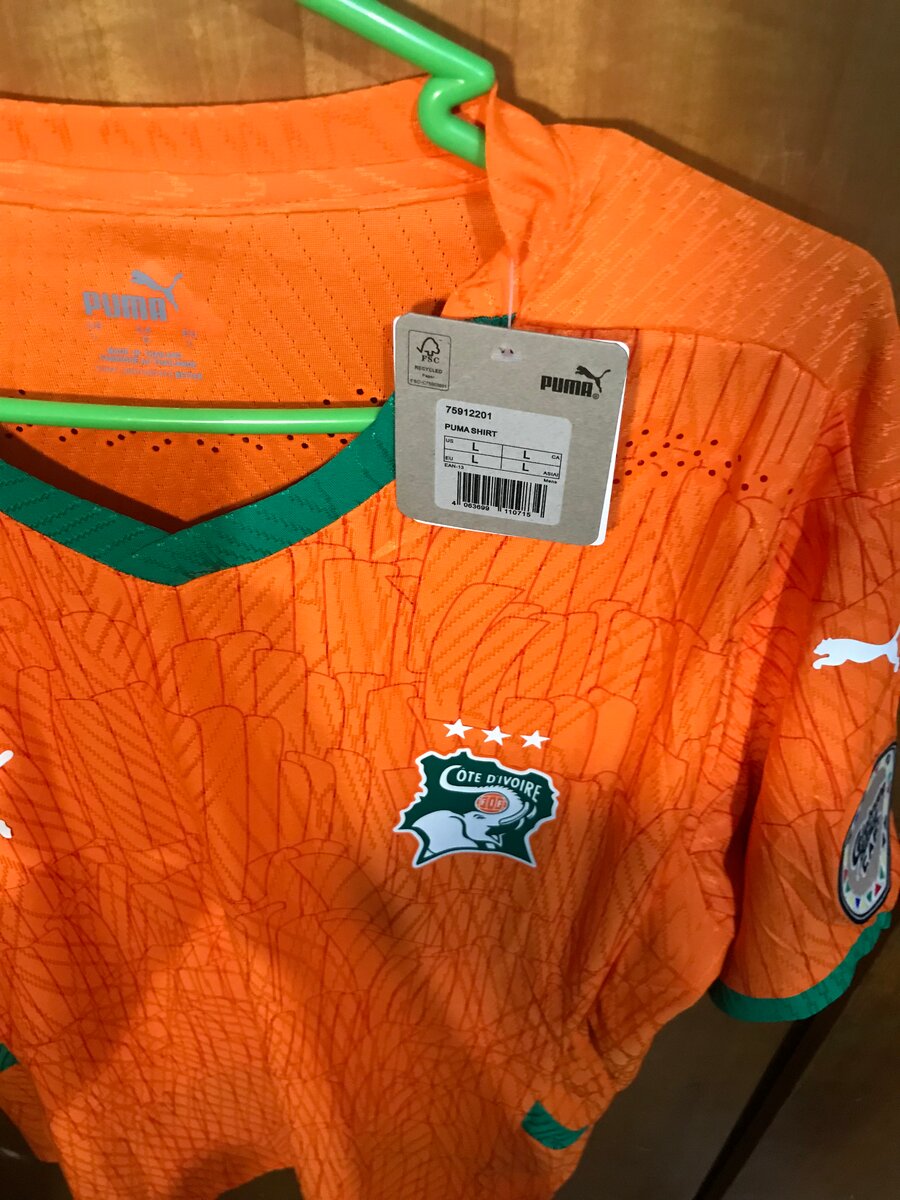 Maillot Côte d'Ivoire Officiel