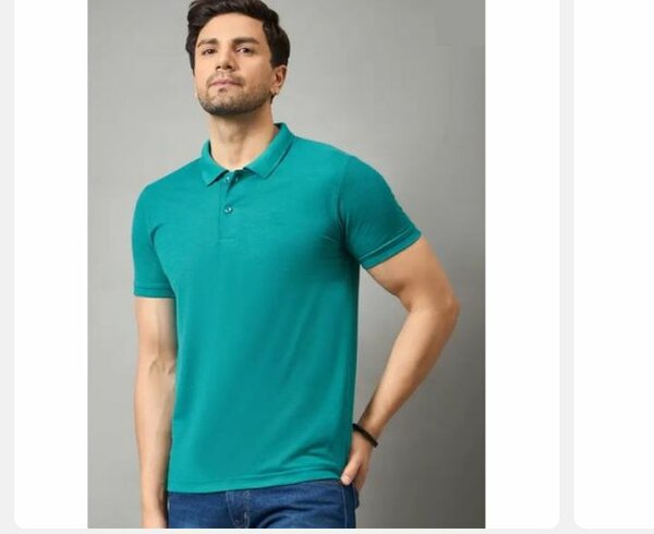 Polo homme vert classique