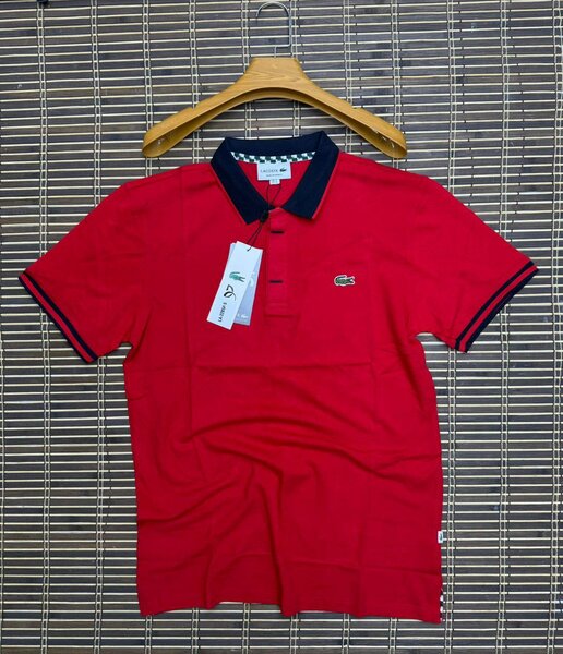 Polo Lacoste rouge classique