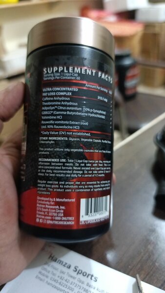 Nutrex Lipo 6 black ultra concentrate fat burner available