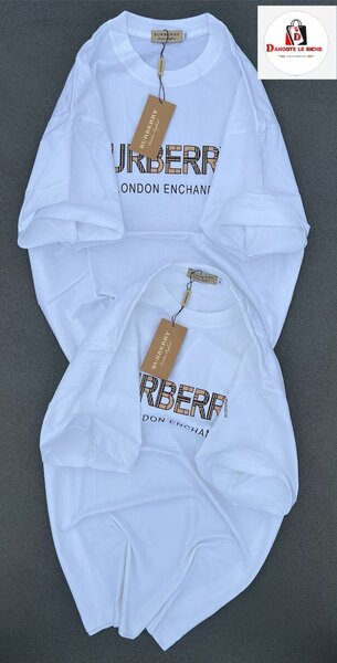 T-shirt blanc Burberry