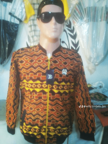 Veste Homme Motif Africain