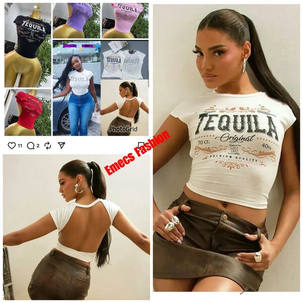 T-shirt "Tequila" pour femmes