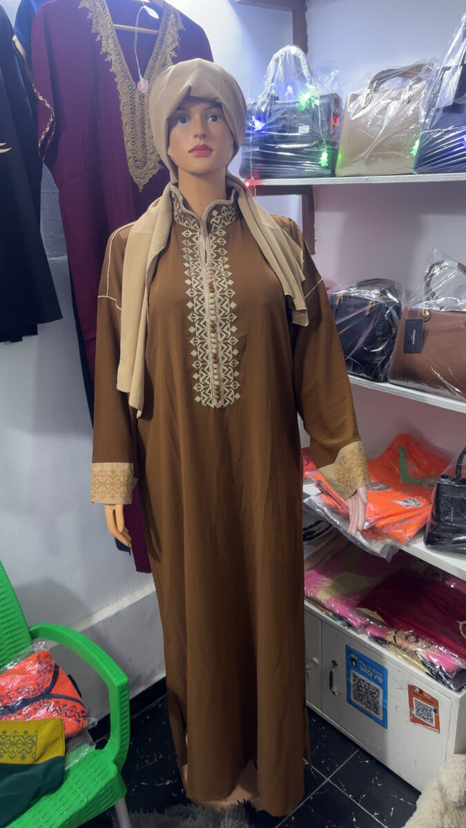 Robe Caftan Élégant Femme