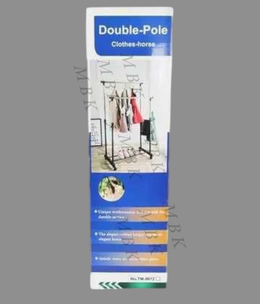 Portant double réglable robuste