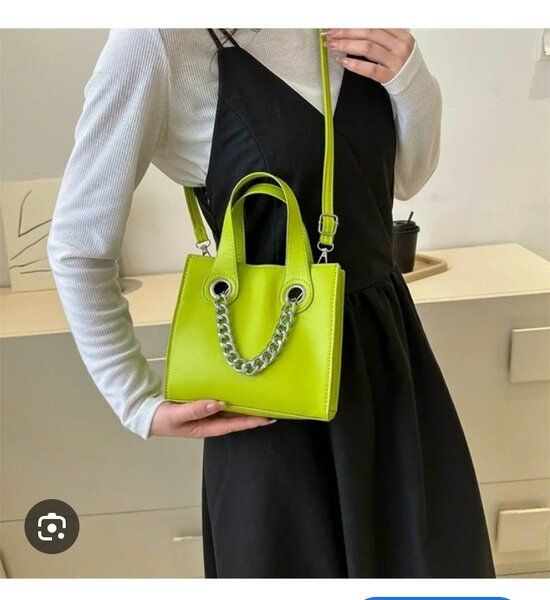 Sac à main vert tendance