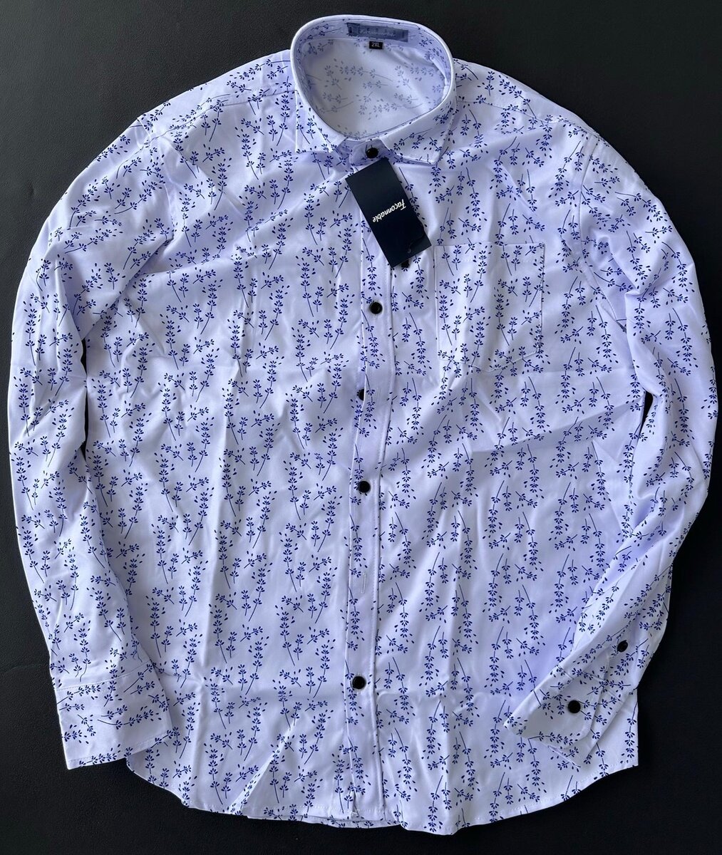 Chemise Imprimée Homme Élégante