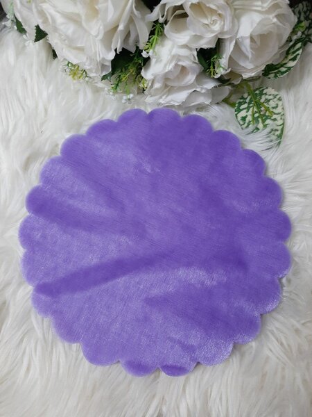 Tulle simple violet clair