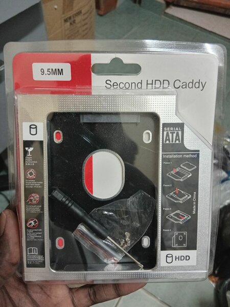 Caddy HDD 9.5mm SATA