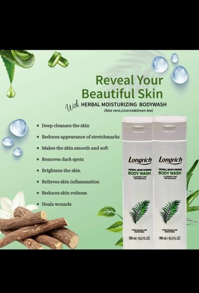 Herbal Moisturizing Body Wash- 300ml