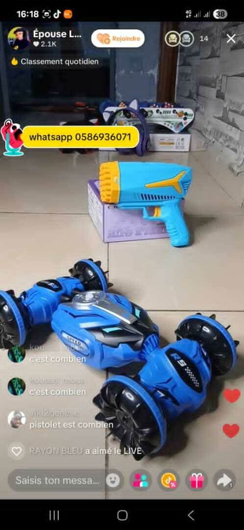 Pistolet à Bulles Enfants