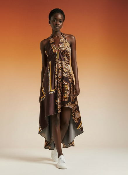 Robe d'été bohème chic