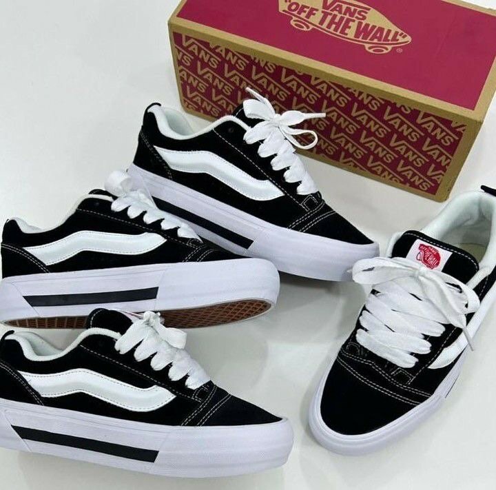 Knu skuul vans(high sole )