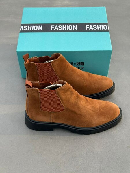 Bottes Chelsea en daim