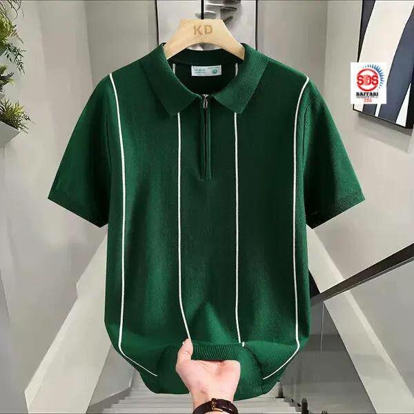 Pull Polo Homme Zippé Chic