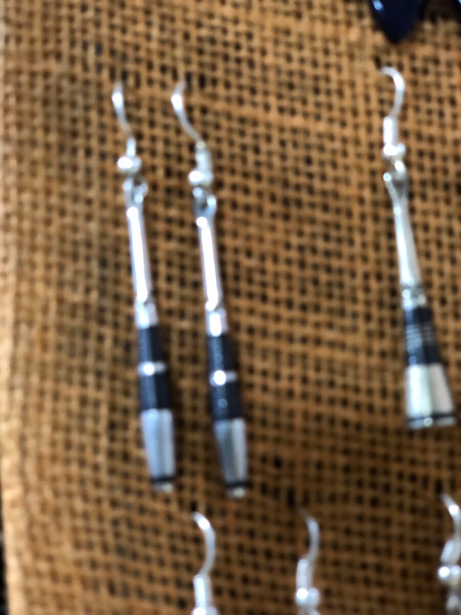 Boucles d'oreilles élégantes en acier inoxydable