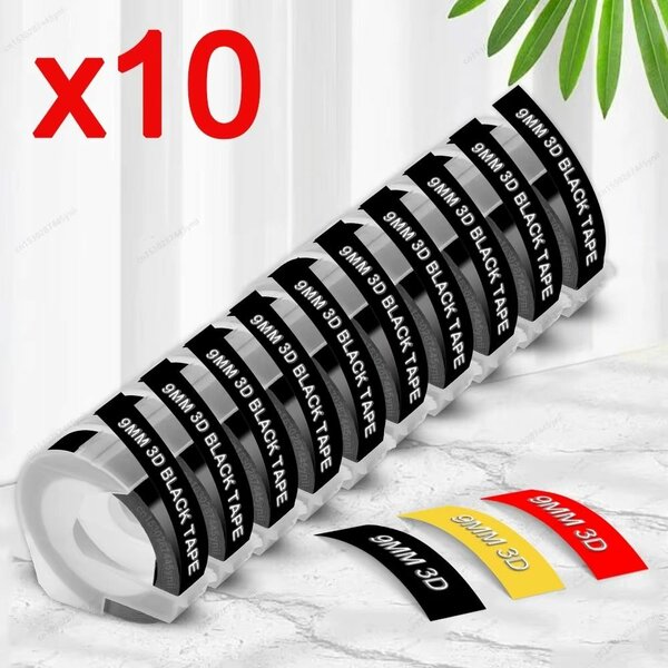 Lot de 10 Rubans étiqueteuse