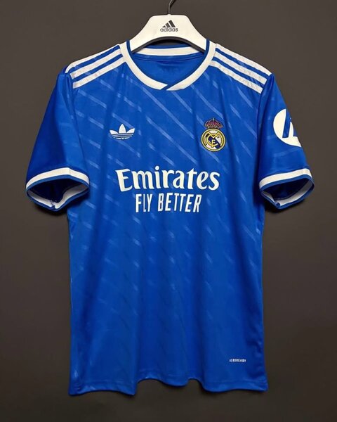 Maillot de football Adidas bleu