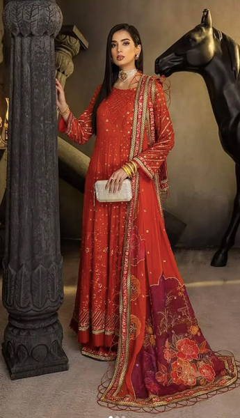 Barkha (برکھا) – Unstitched Premium Chiffon Collection