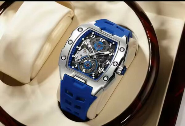 Montre Sportive en Acier Inoxydable