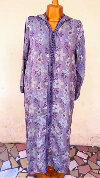 Djellaba Femme Florale