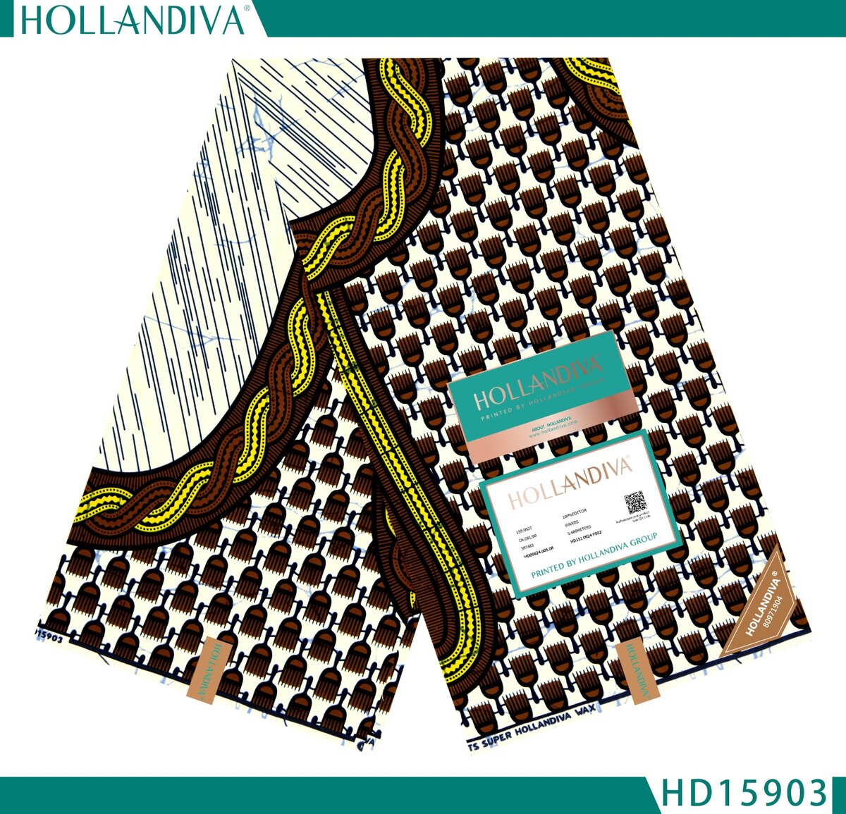 Tissu Wax Africain Hollandais