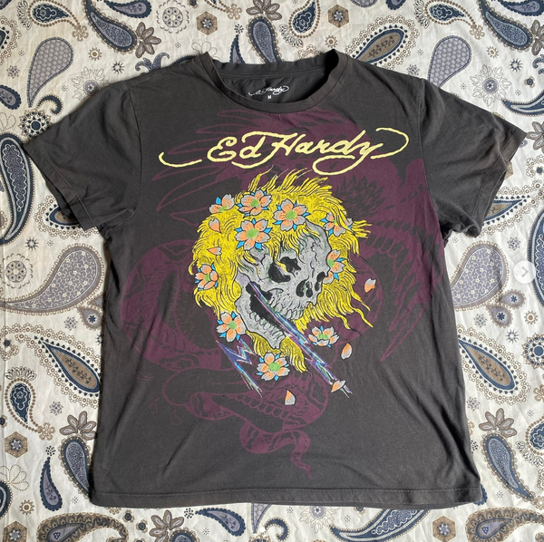 Ed hardy tee Size: medium