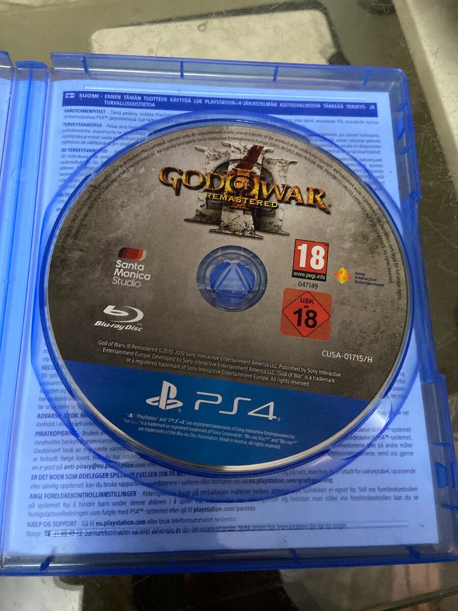 God of war remastered