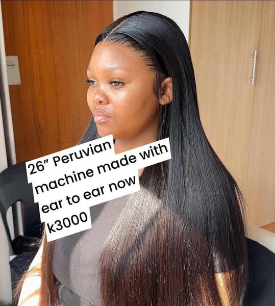 26" Peruvian machine made with ear to ear
