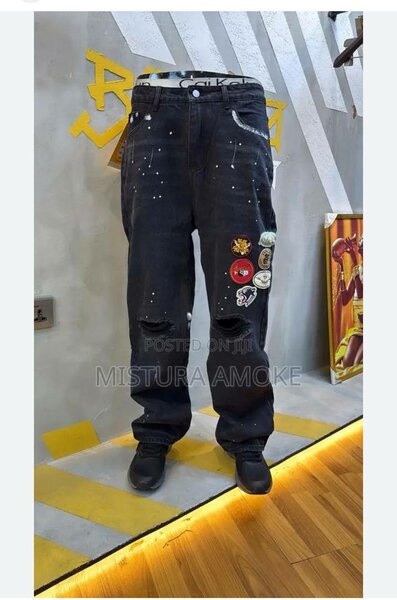 Jean tendance à motifs urbains