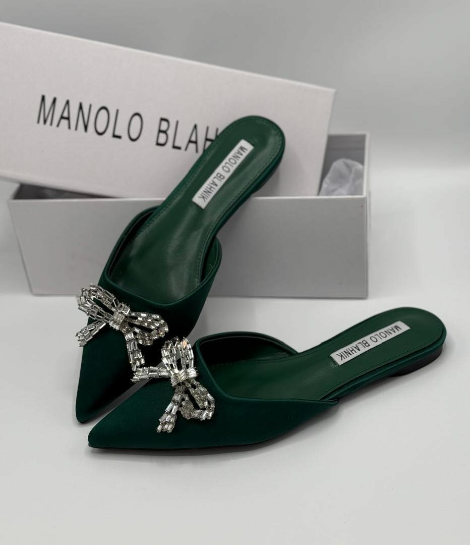 Ladies half shoe slide