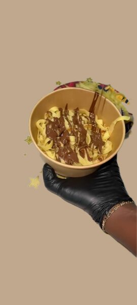 Pâtes sucrées au chocolat