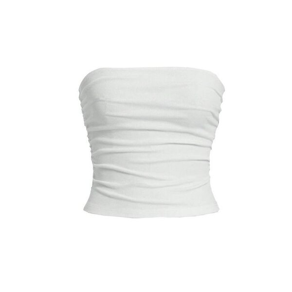 Top tube blanc élégant