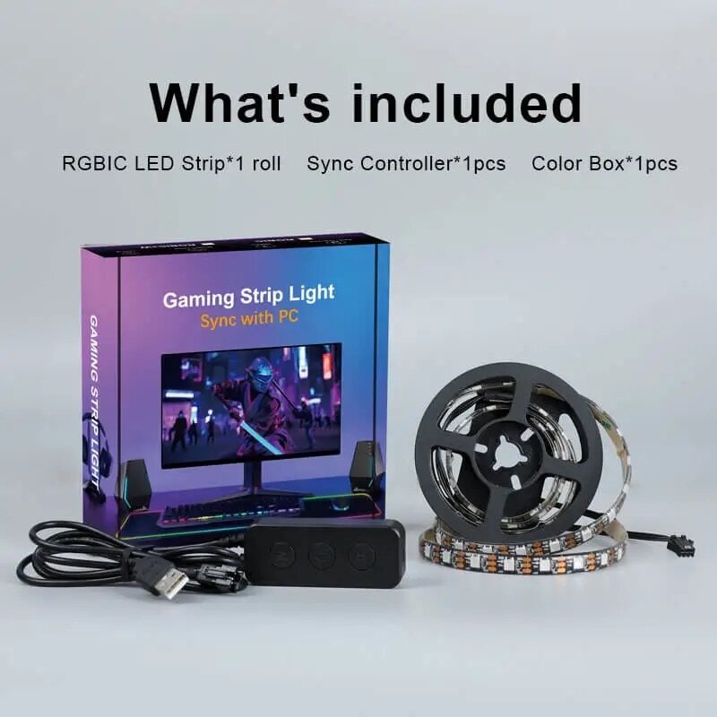 Gaming sync light for PC Monitor | Immersive light