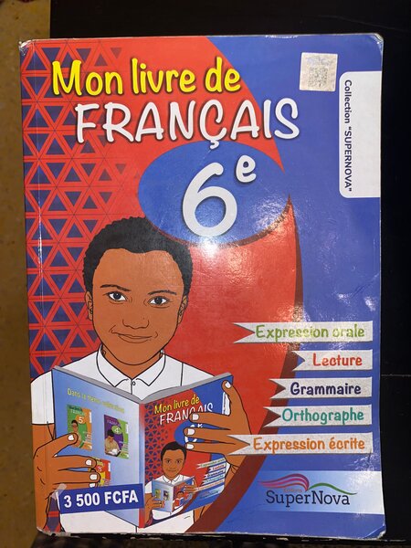 Mon livre de français 6e